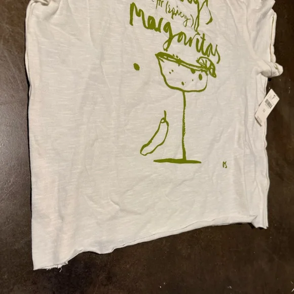 Anthropologie Days Of The Week Drinks Graphic Tee In Beige - Picture 4 of 9